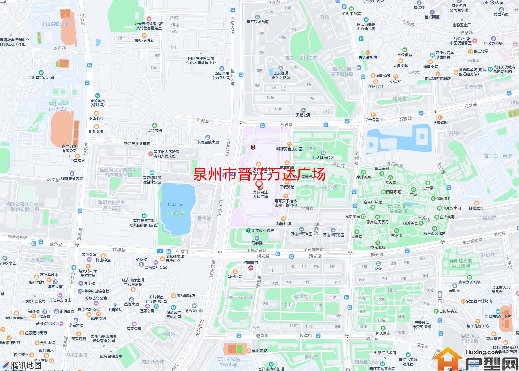 晋江万达广场小区 - 户型网
