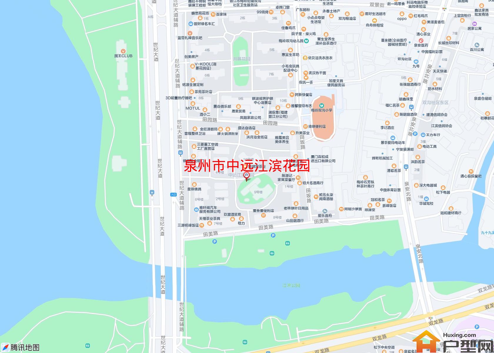 中远江滨花园小区 - 户型网