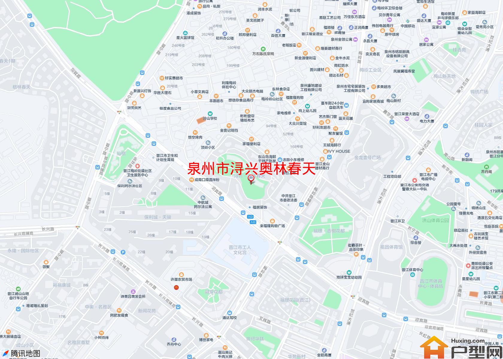 浔兴奥林春天小区 - 户型网