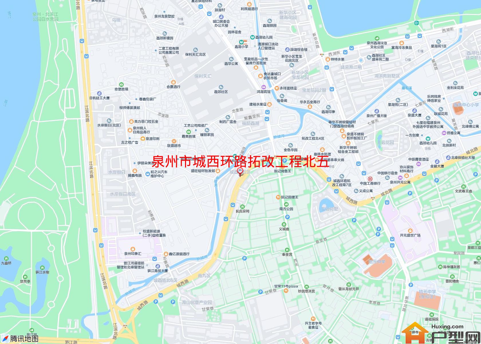 城西环路拓改工程北五区小区 - 户型网