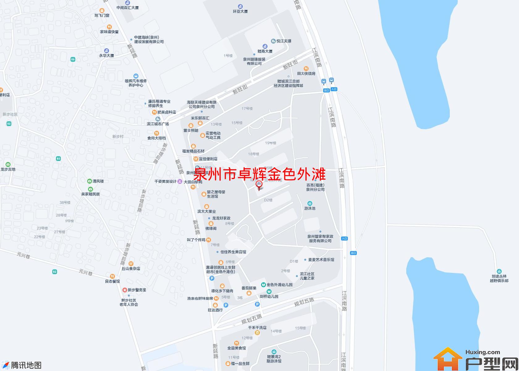 卓辉金色外滩小区 - 户型网