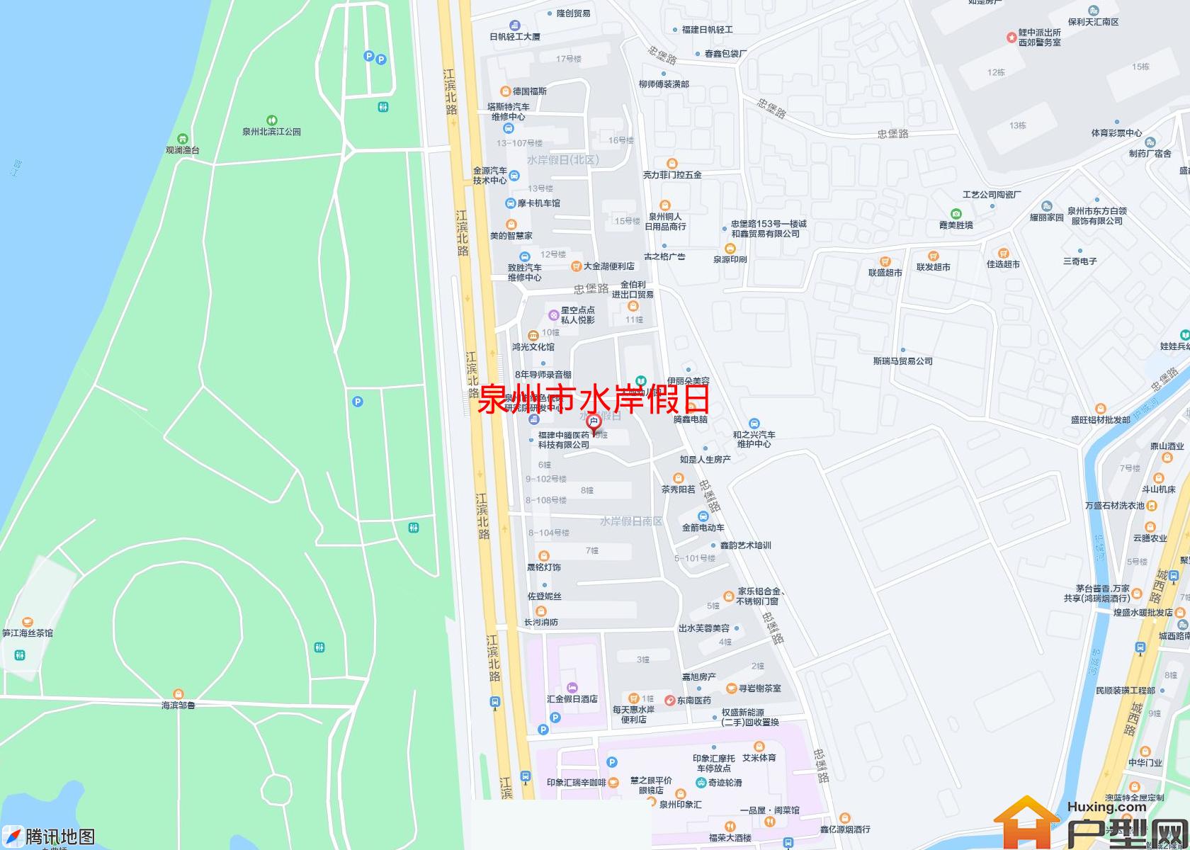 水岸假日小区 - 户型网