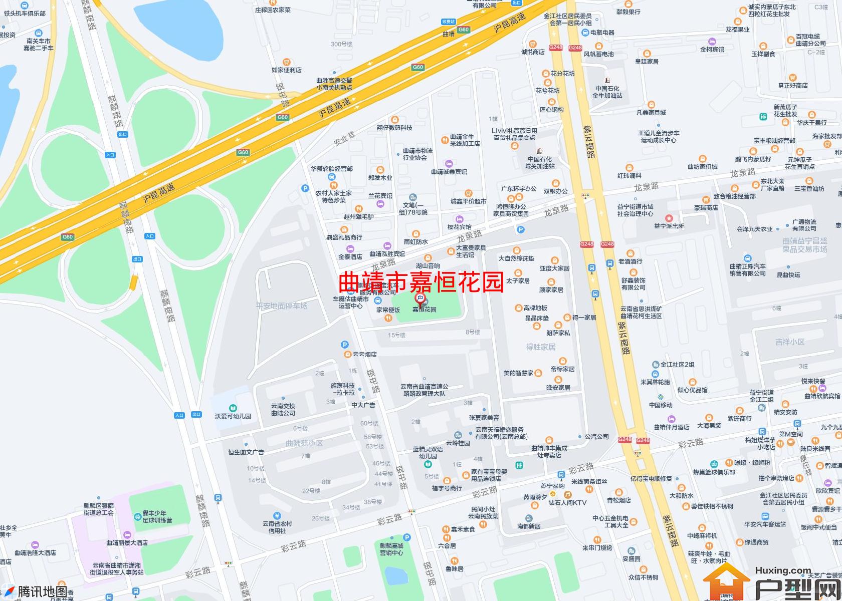 嘉恒花园小区 - 户型网