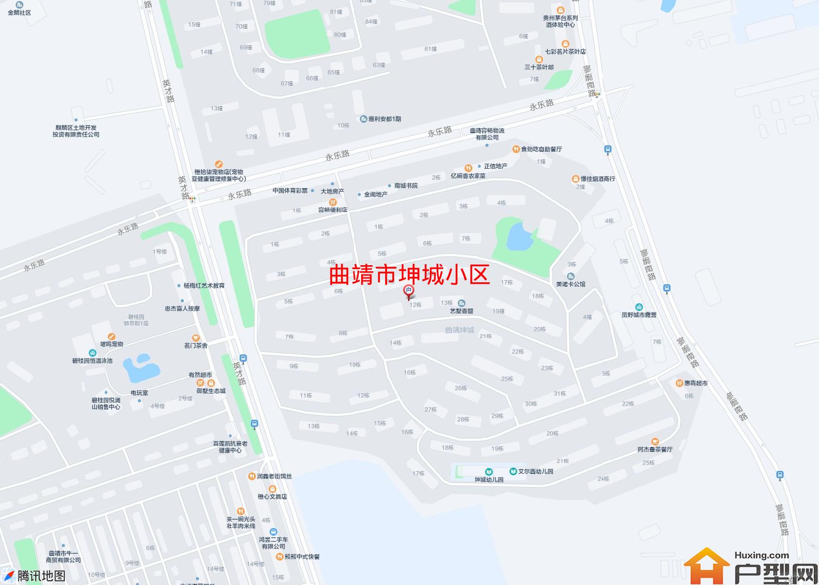坤城小区小区 - 户型网