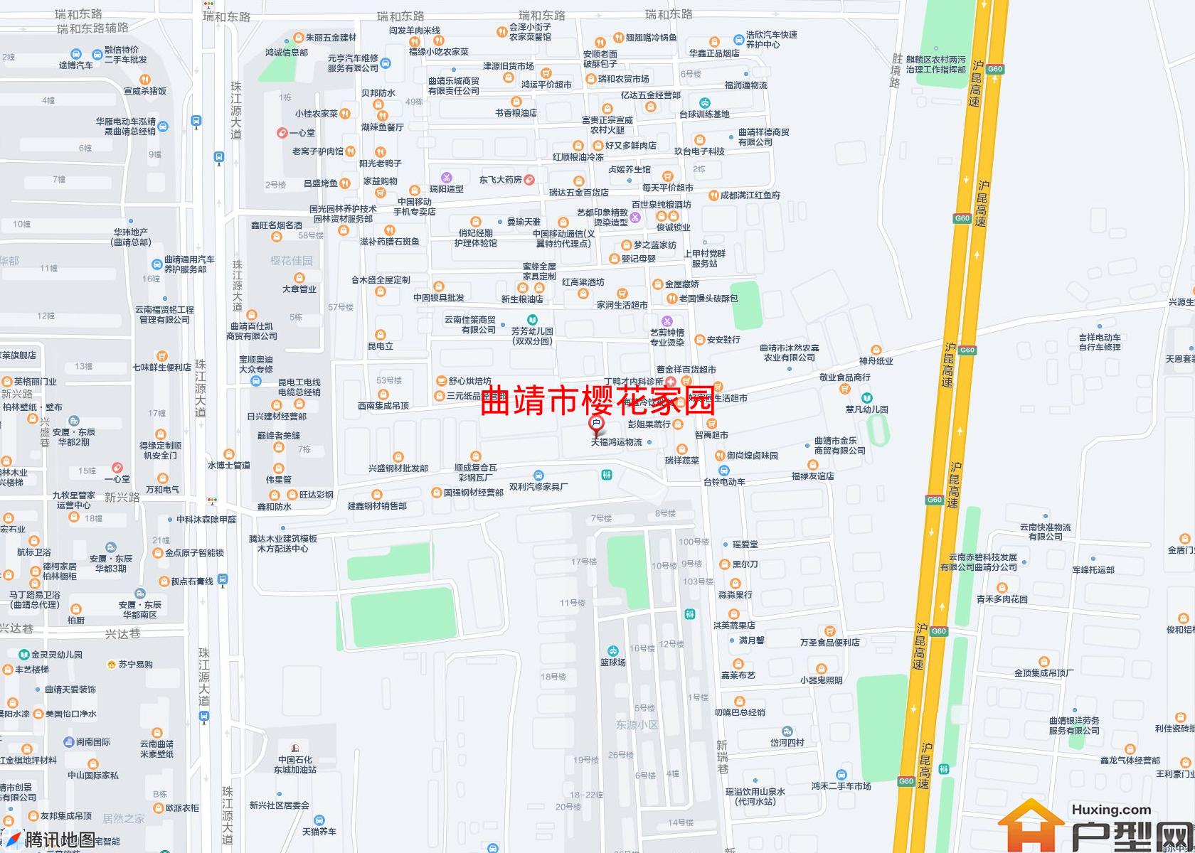 樱花家园小区 - 户型网