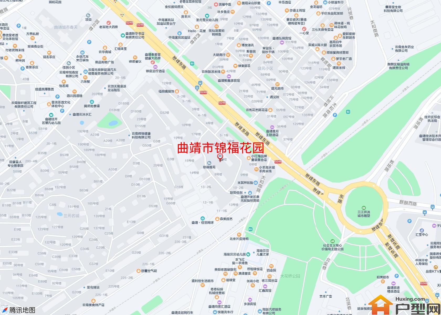 锦福花园小区 - 户型网