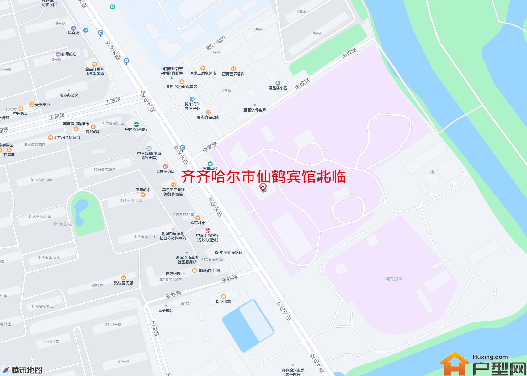 仙鹤宾馆北临小区 - 户型网