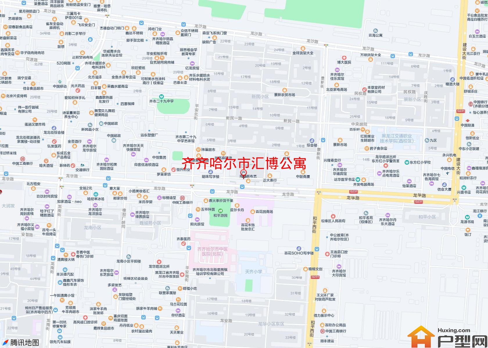 汇博公寓小区 - 户型网