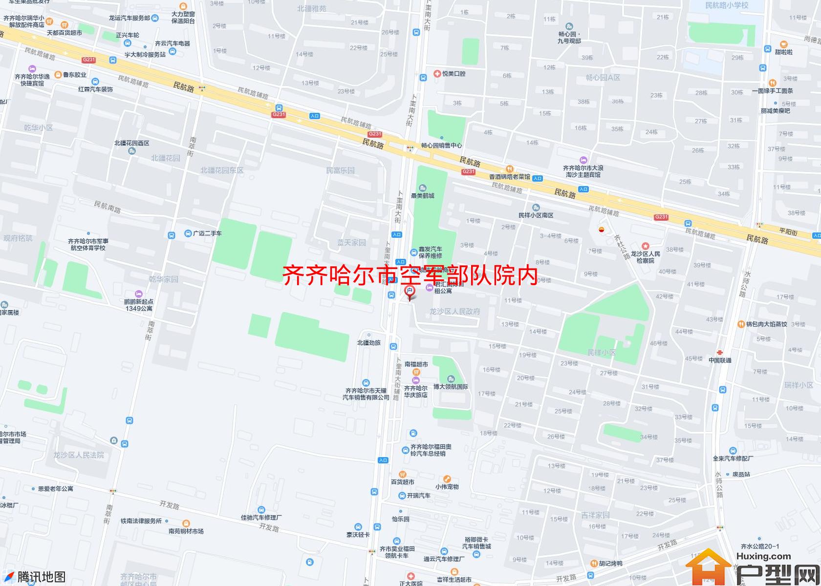 空军部队院内小区 - 户型网