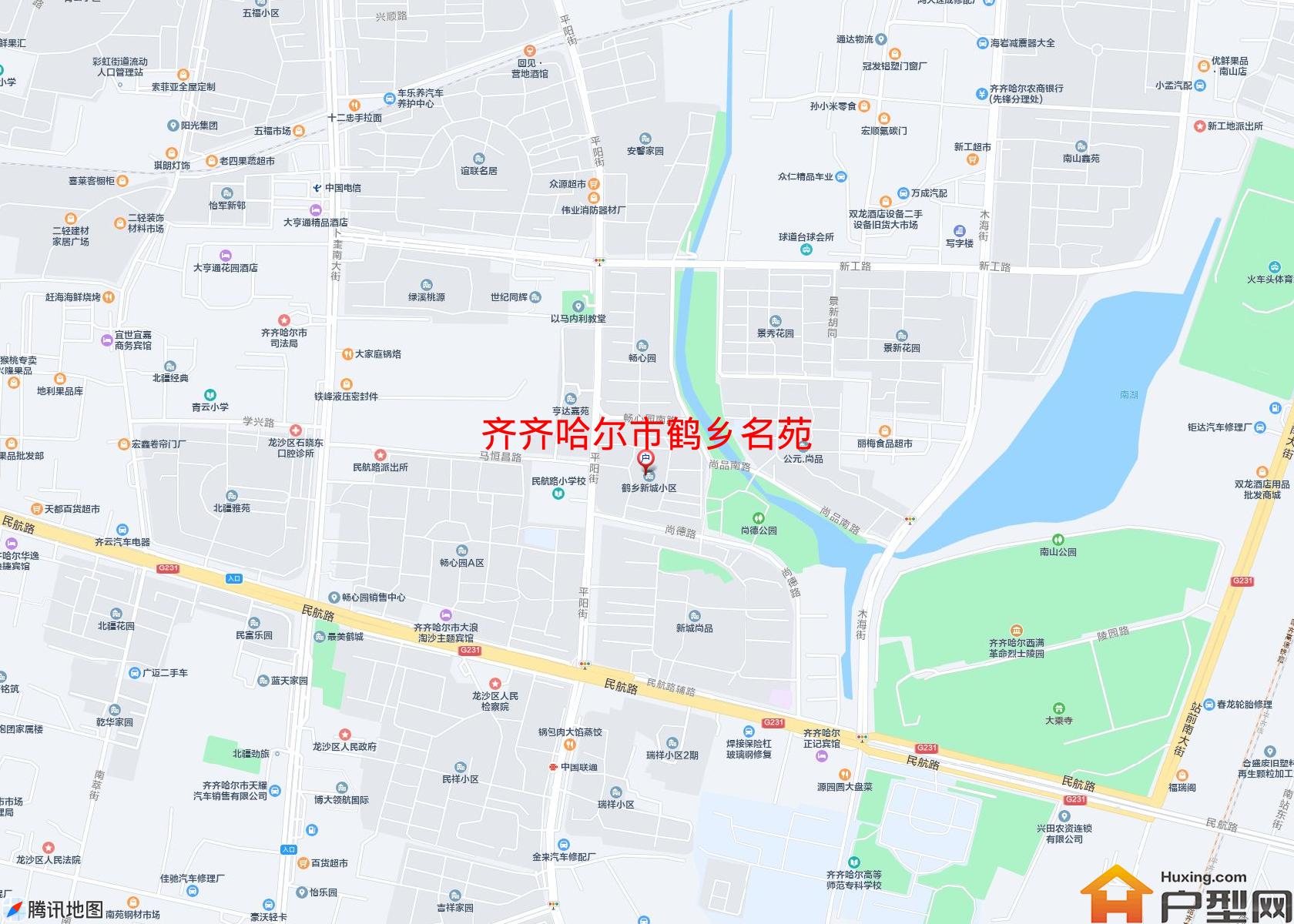 鹤乡名苑小区 - 户型网