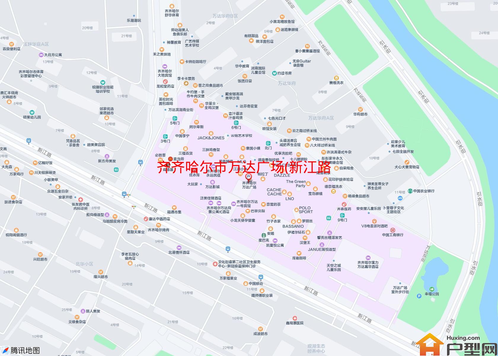 万达广场(新江路)小区 - 户型网