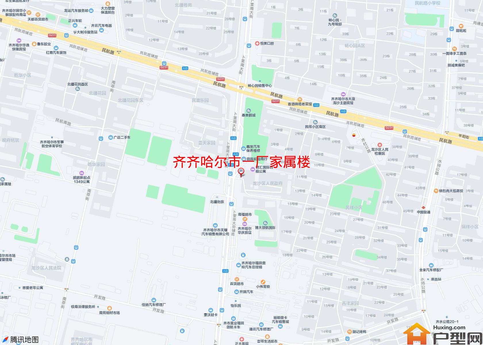 一厂家属楼小区 - 户型网