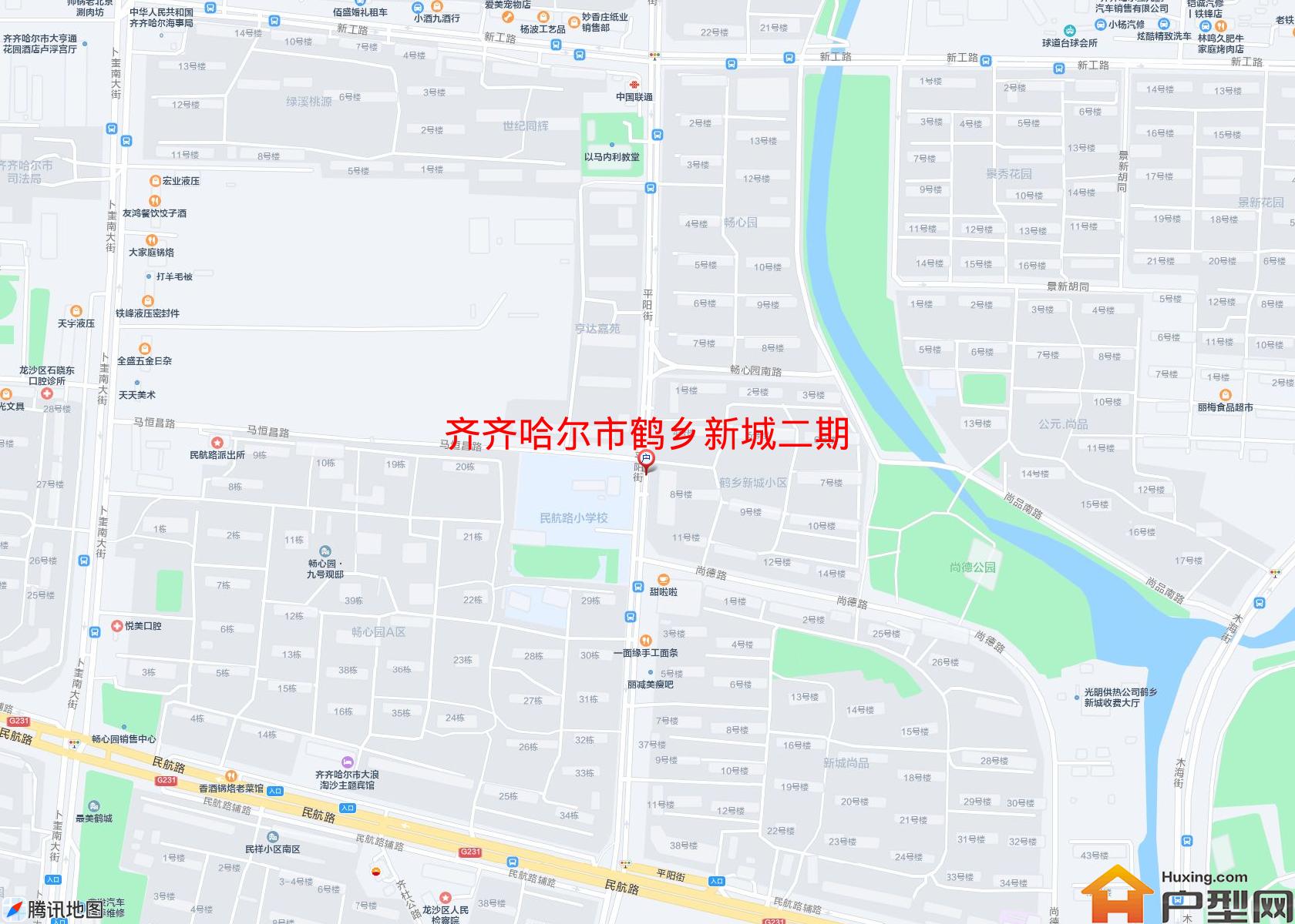 鹤乡新城二期小区 - 户型网