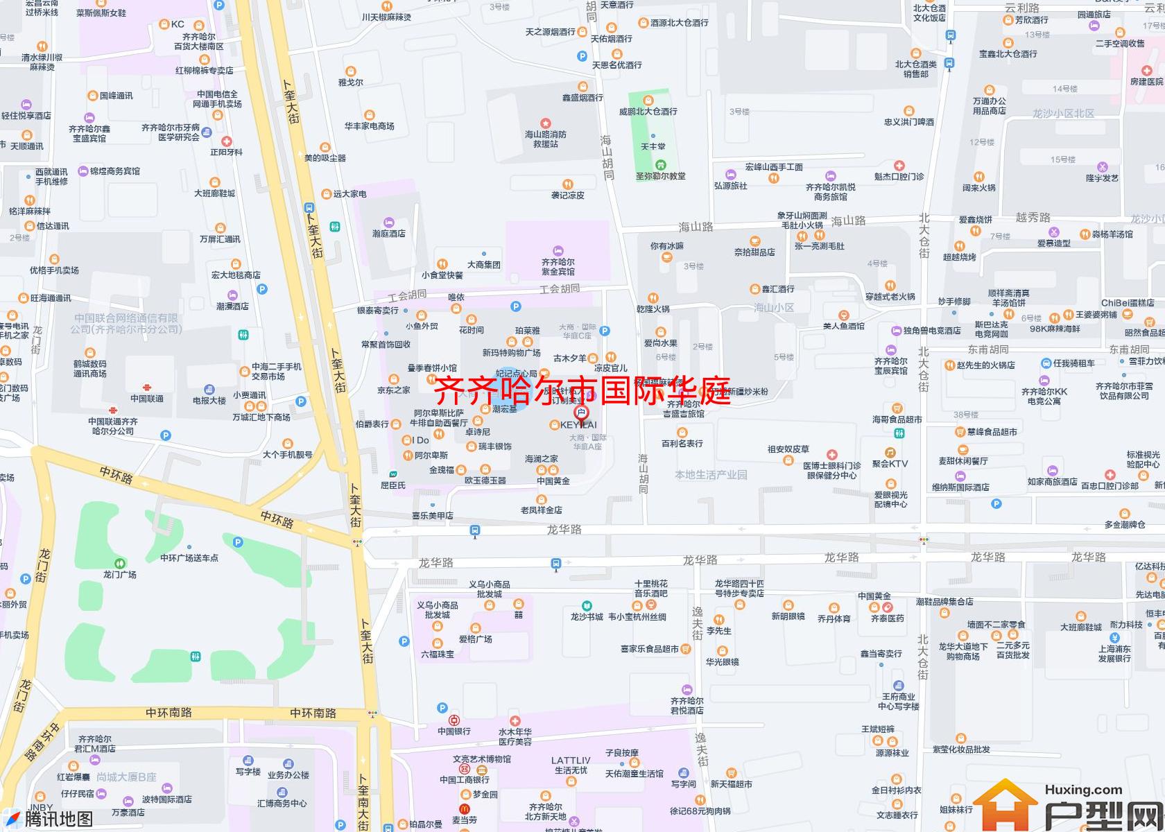 国际华庭小区 - 户型网