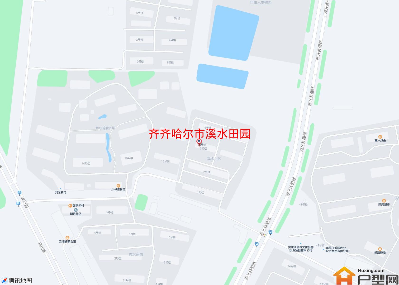 溪水田园小区 - 户型网