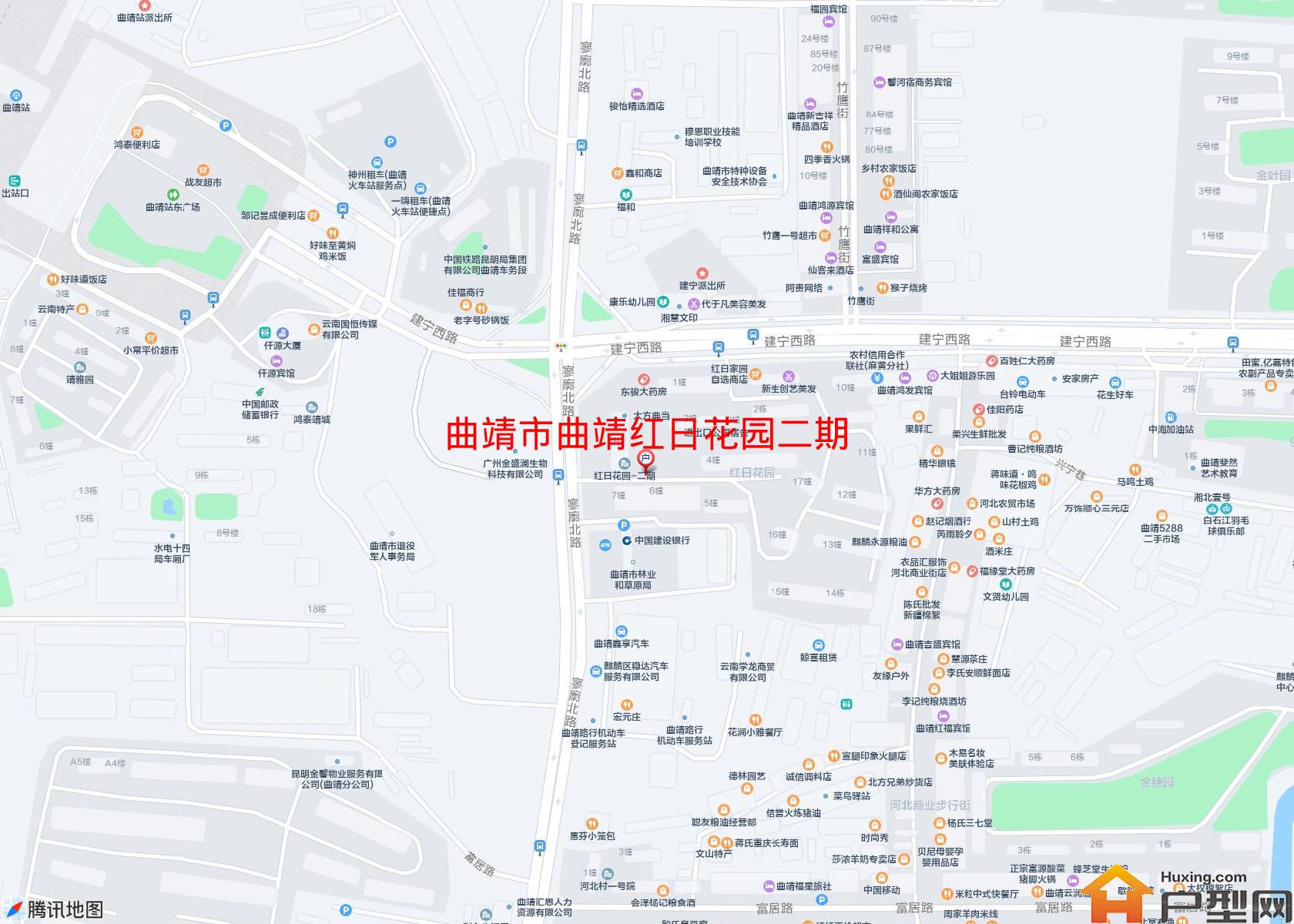曲靖红日花园二期小区 - 户型网