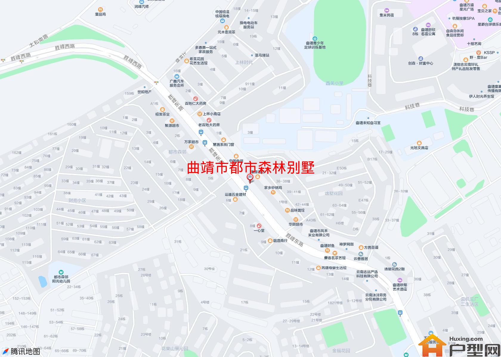 都市森林别墅小区 - 户型网
