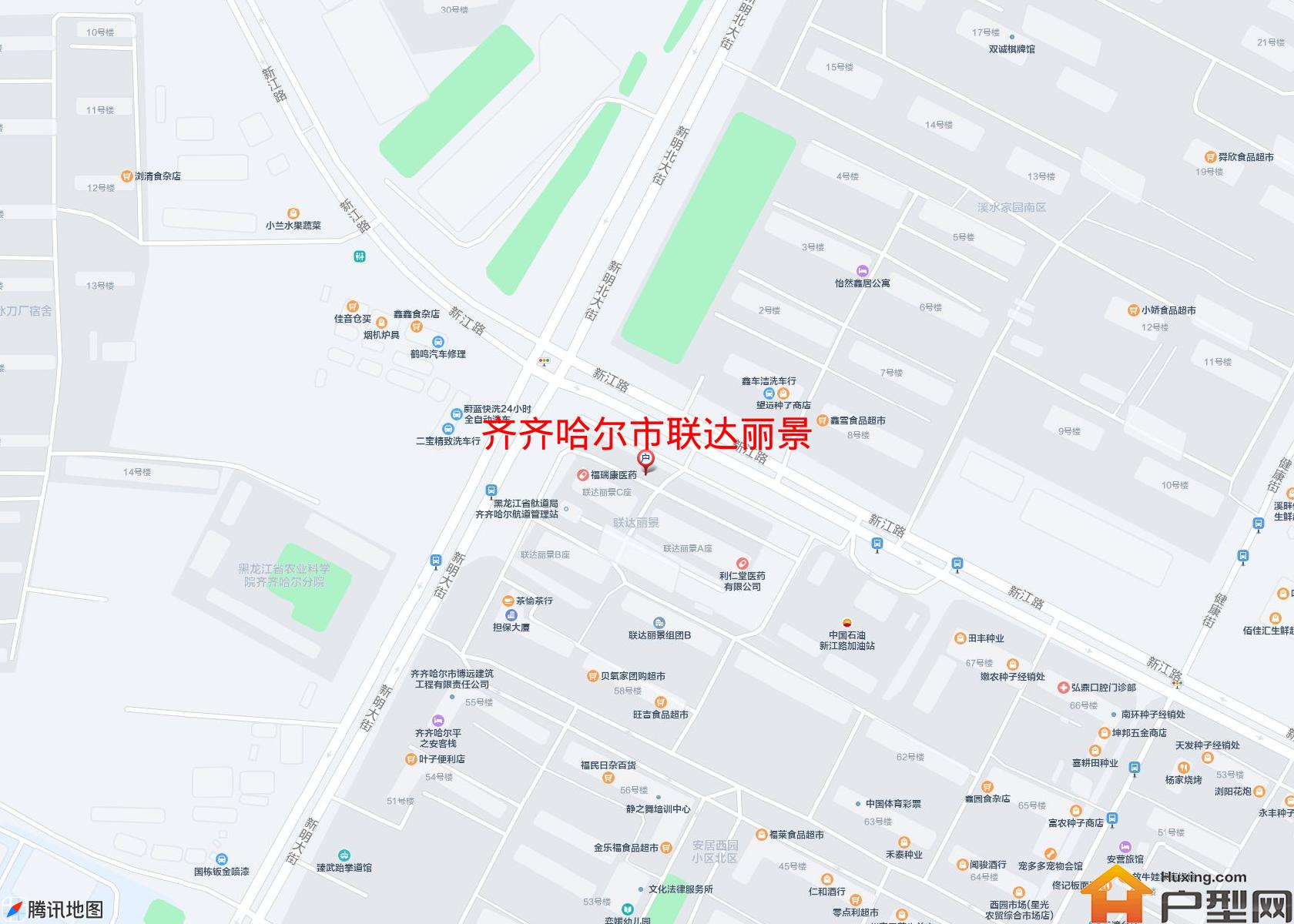 联达丽景小区 - 户型网