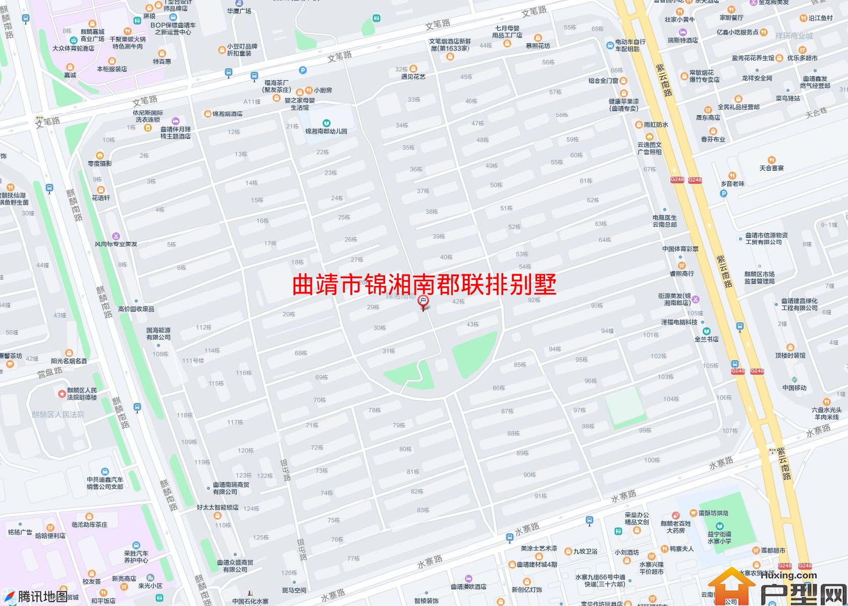 锦湘南郡联排别墅小区 - 户型网