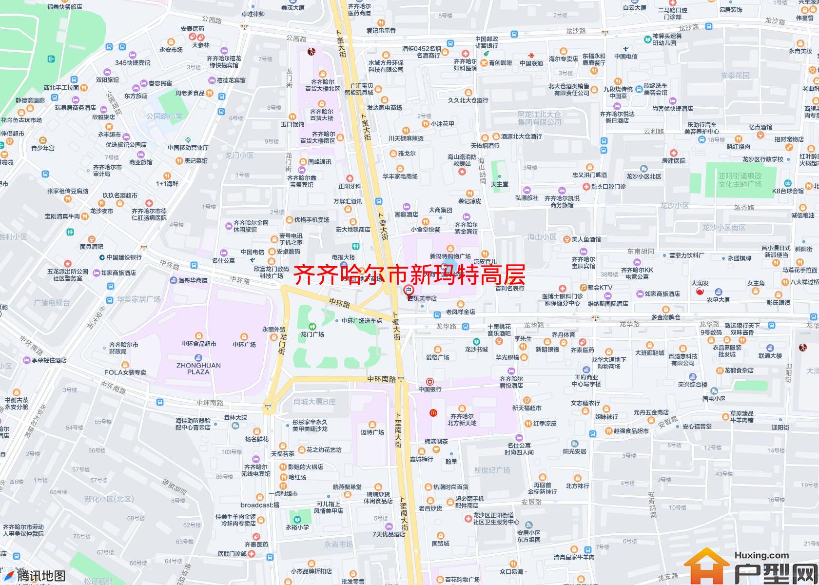 新玛特高层小区 - 户型网