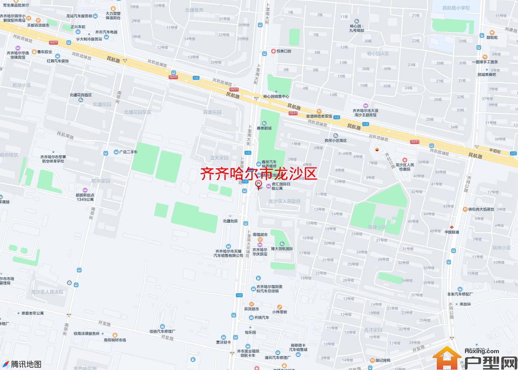 龙沙区小区 - 户型网