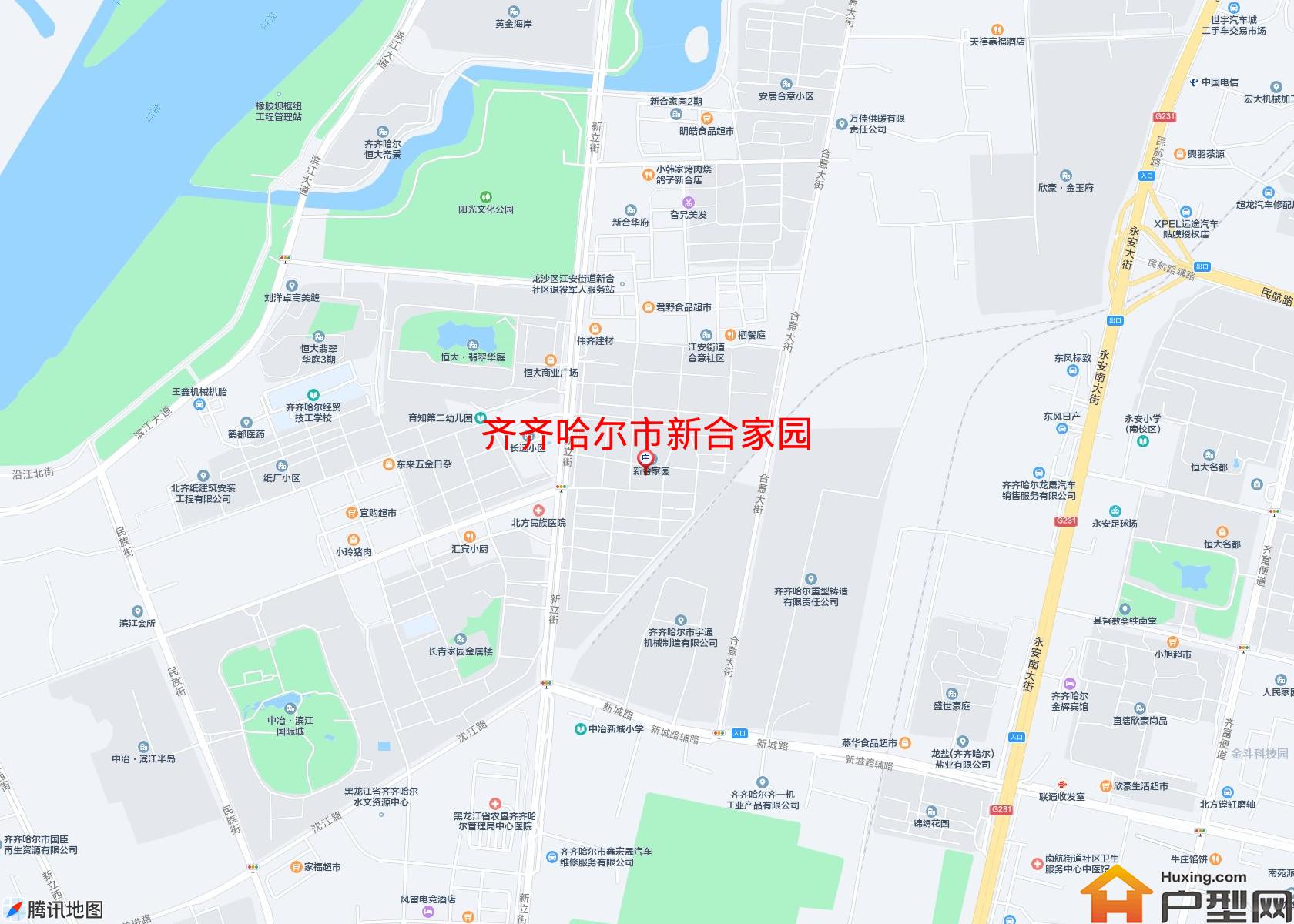 新合家园小区 - 户型网