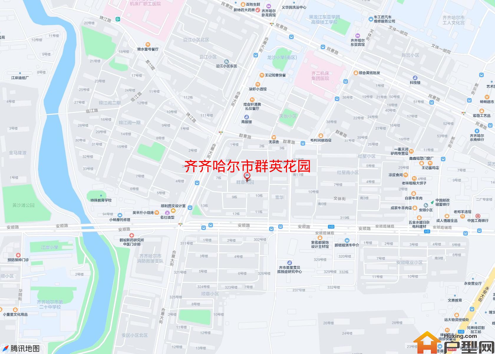 群英花园小区 - 户型网