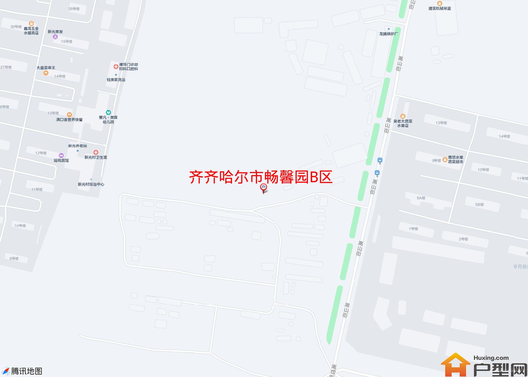 畅馨园B区小区 - 户型网