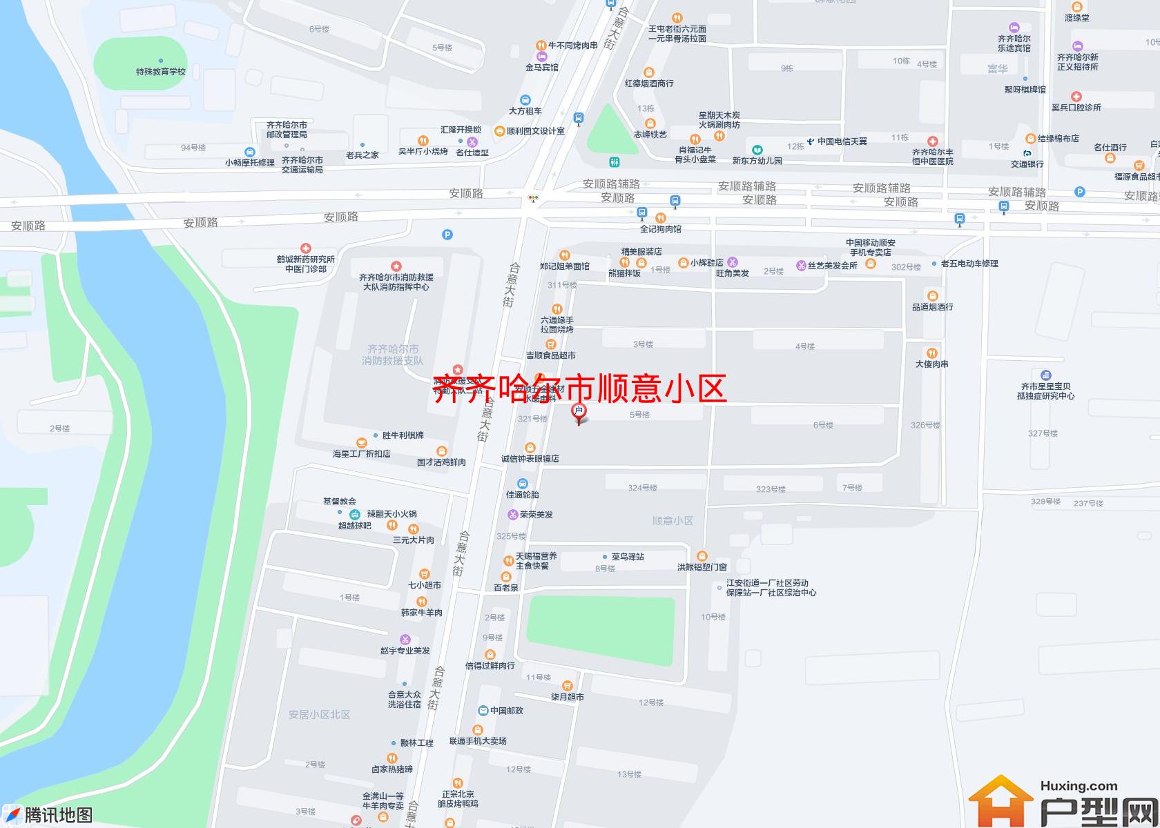 顺意小区小区 - 户型网