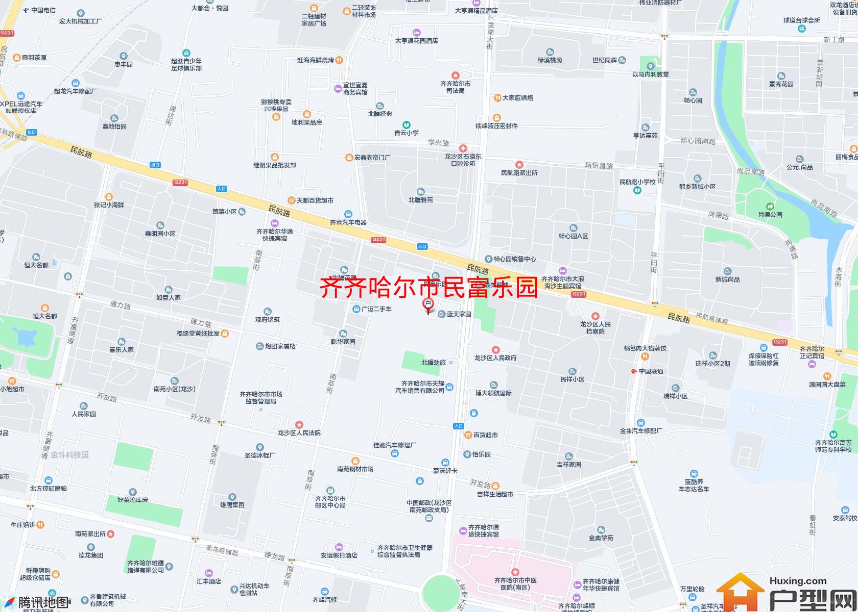 民富乐园小区 - 户型网