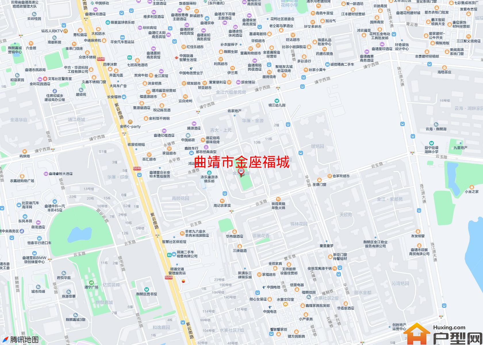 金座福城小区 - 户型网