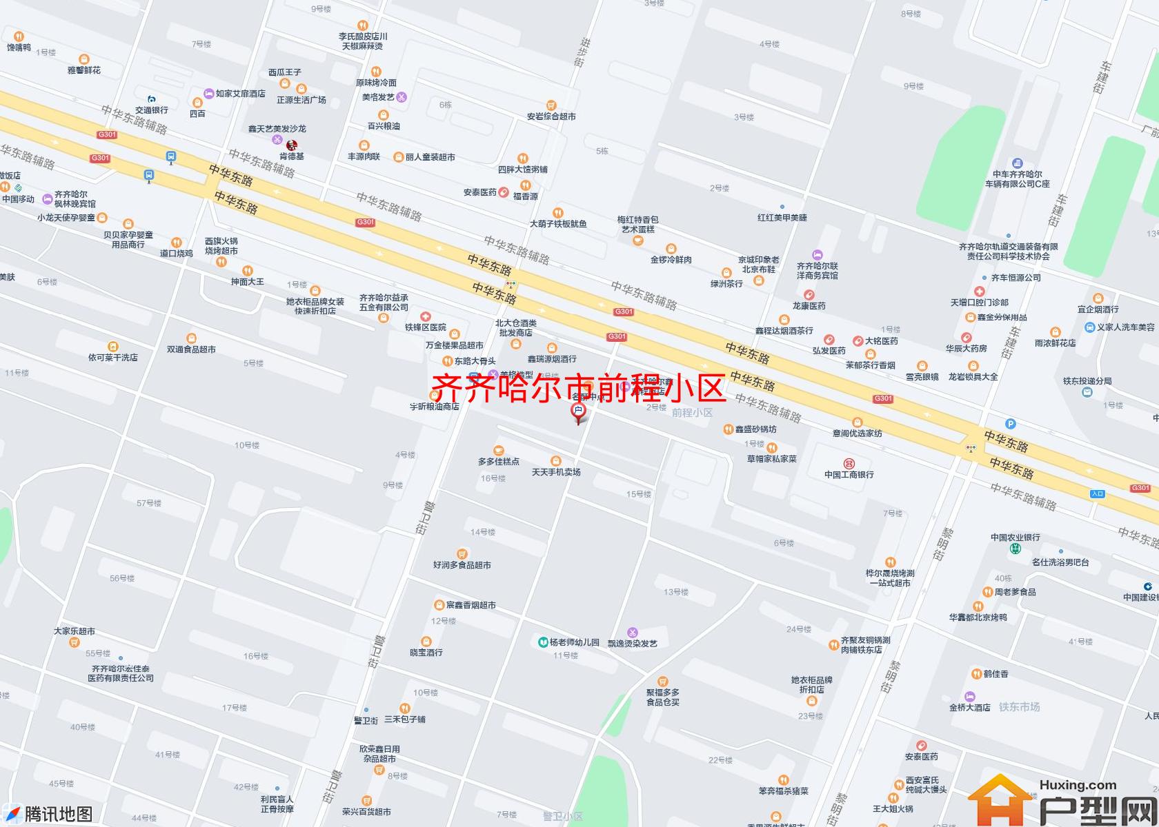 前程小区小区 - 户型网