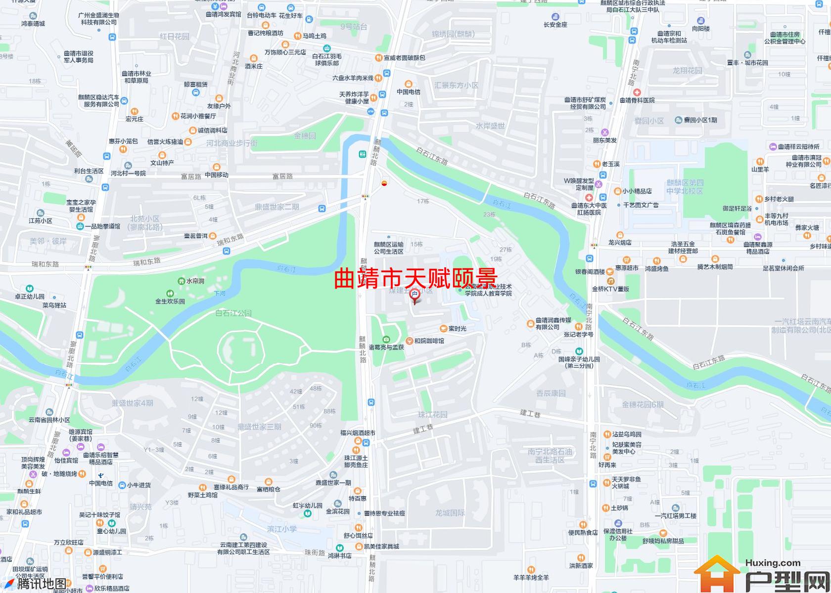 天赋颐景小区 - 户型网