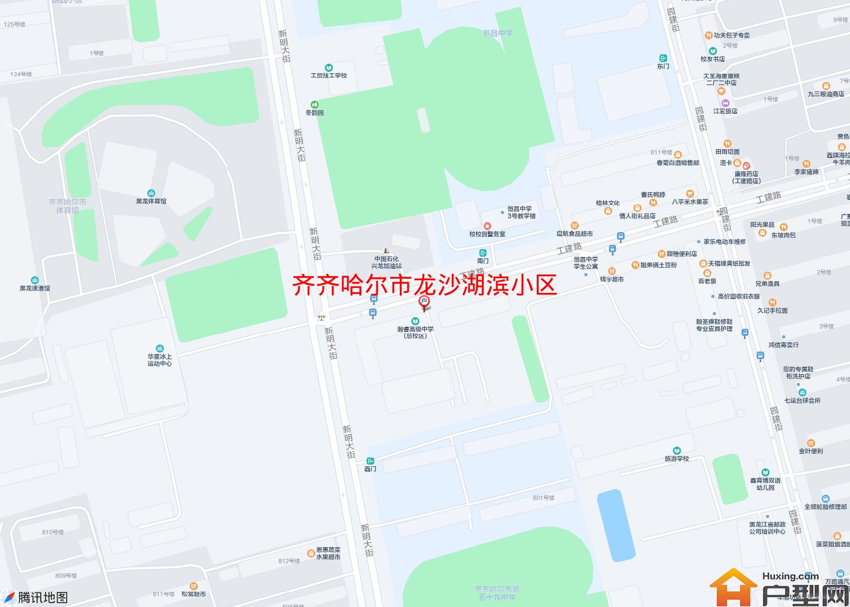 龙沙湖滨小区小区 - 户型网
