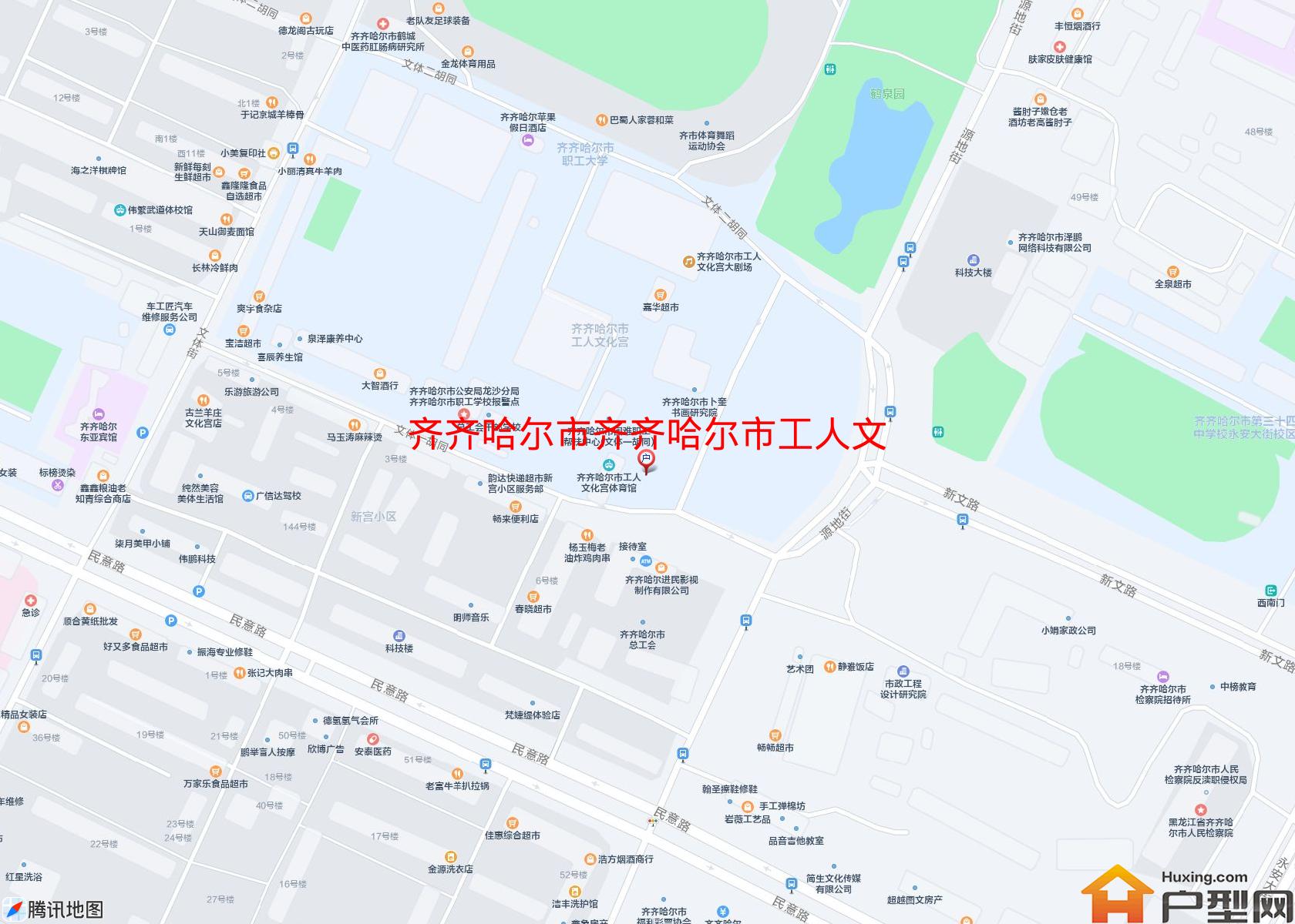 齐齐哈尔市工人文化宫小区 - 户型网
