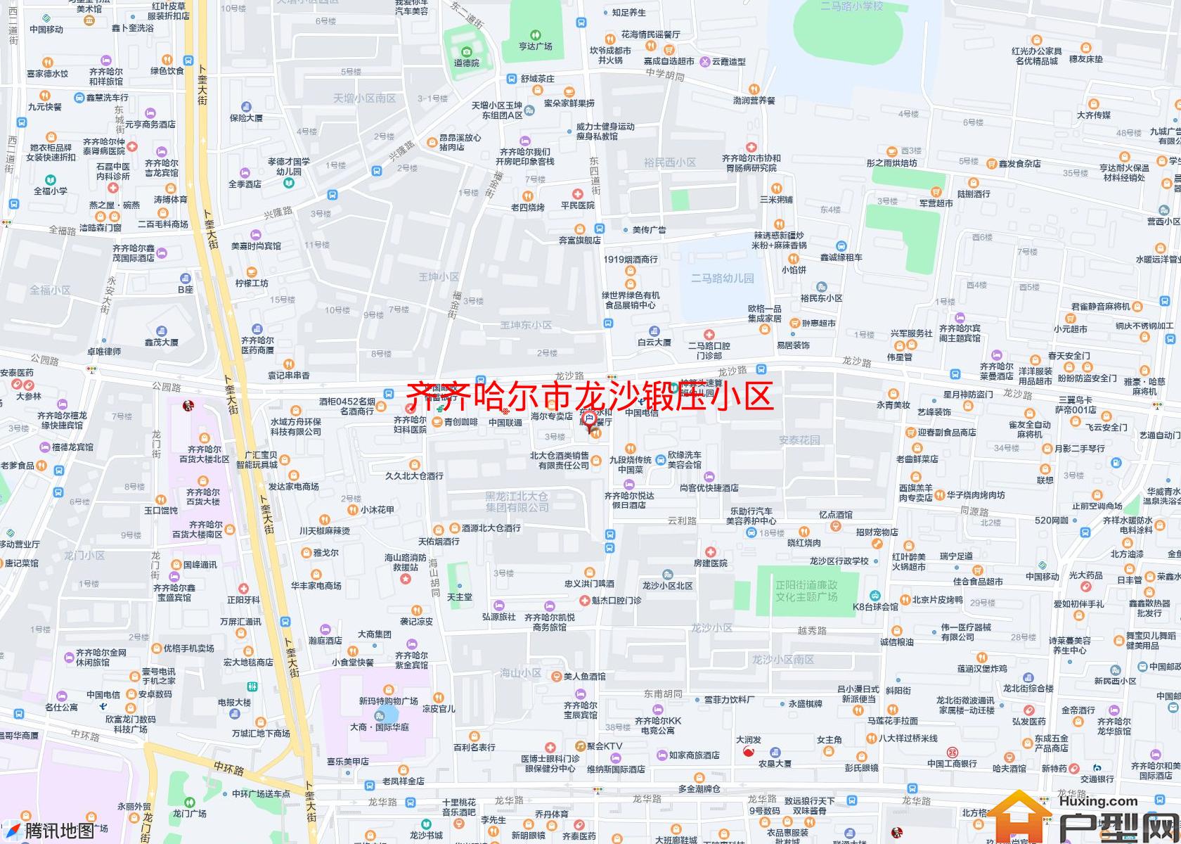 龙沙锻压小区小区 - 户型网