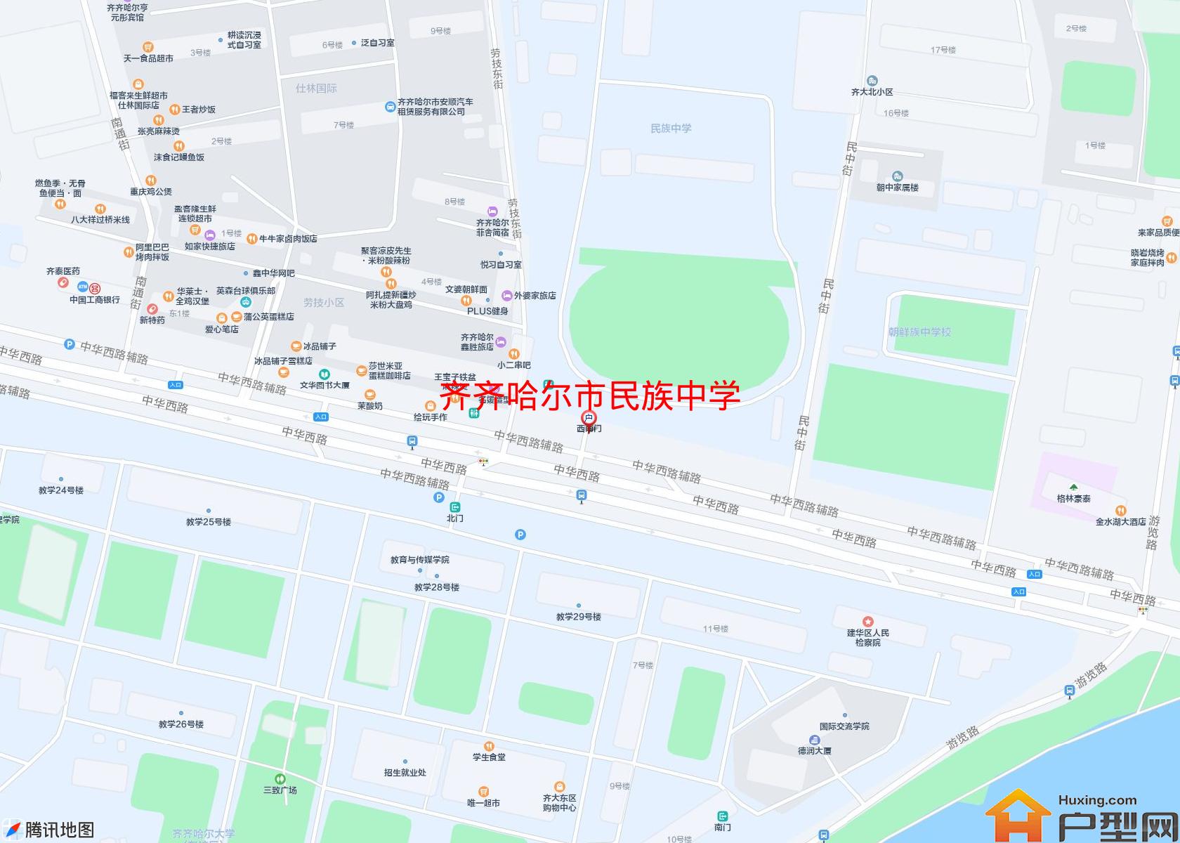 民族中学小区 - 户型网