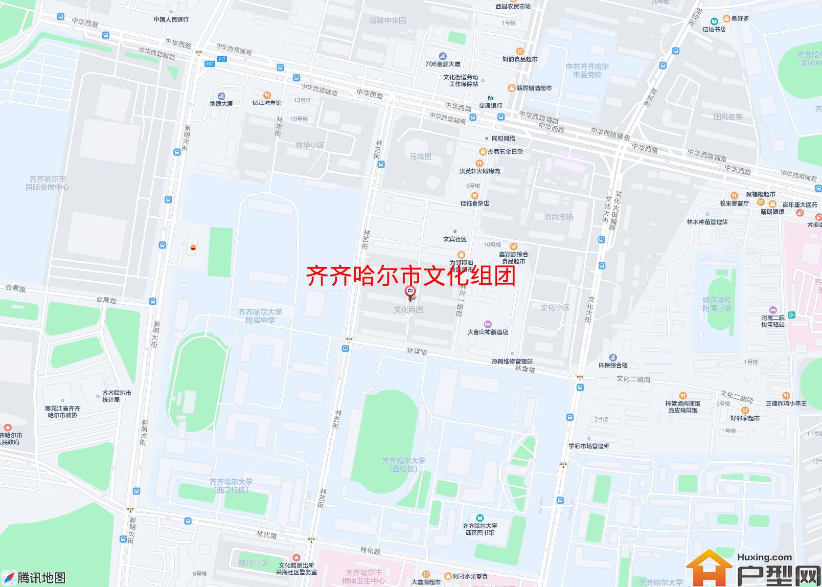 文化组团小区 - 户型网