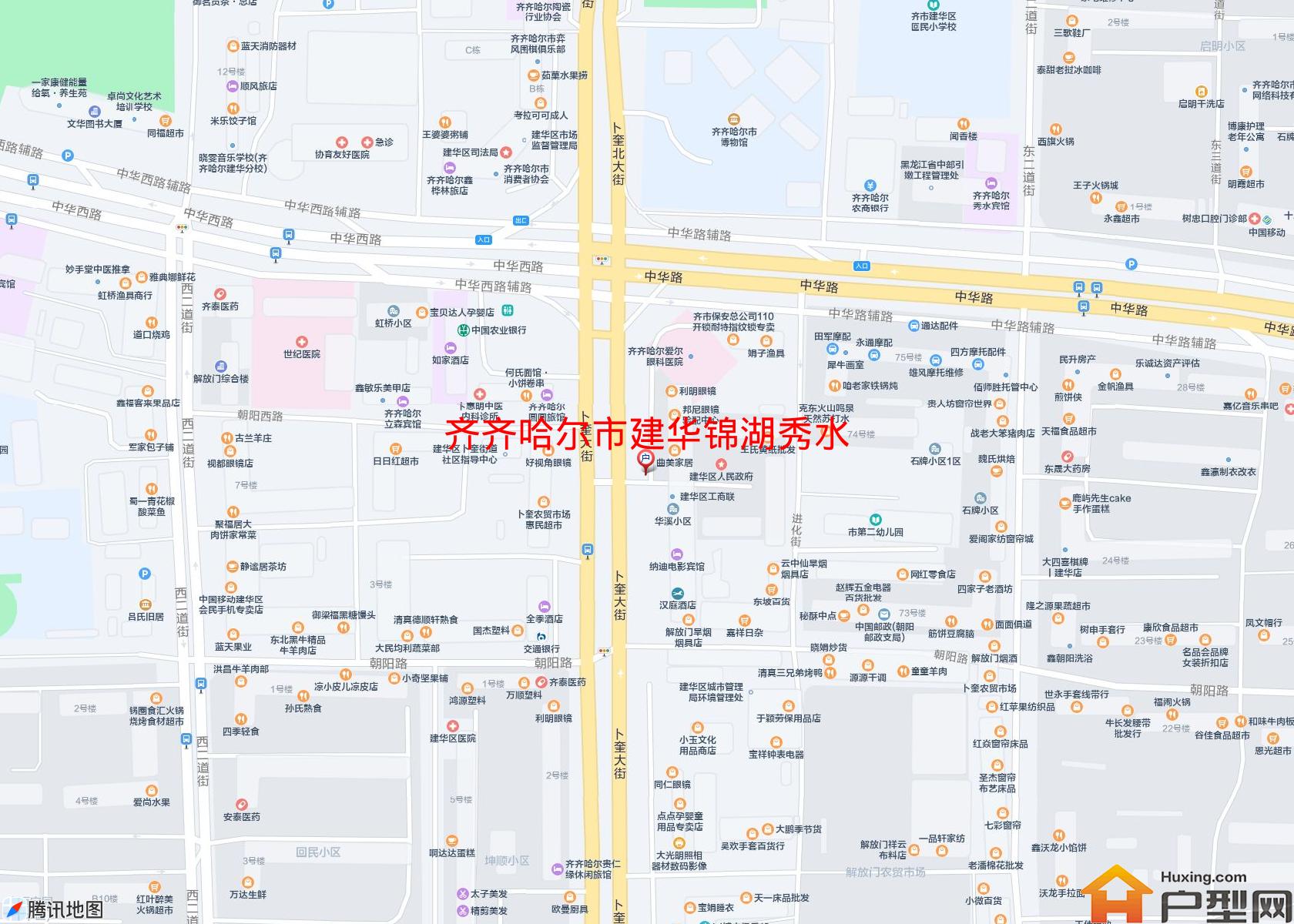 建华锦湖秀水小区 - 户型网