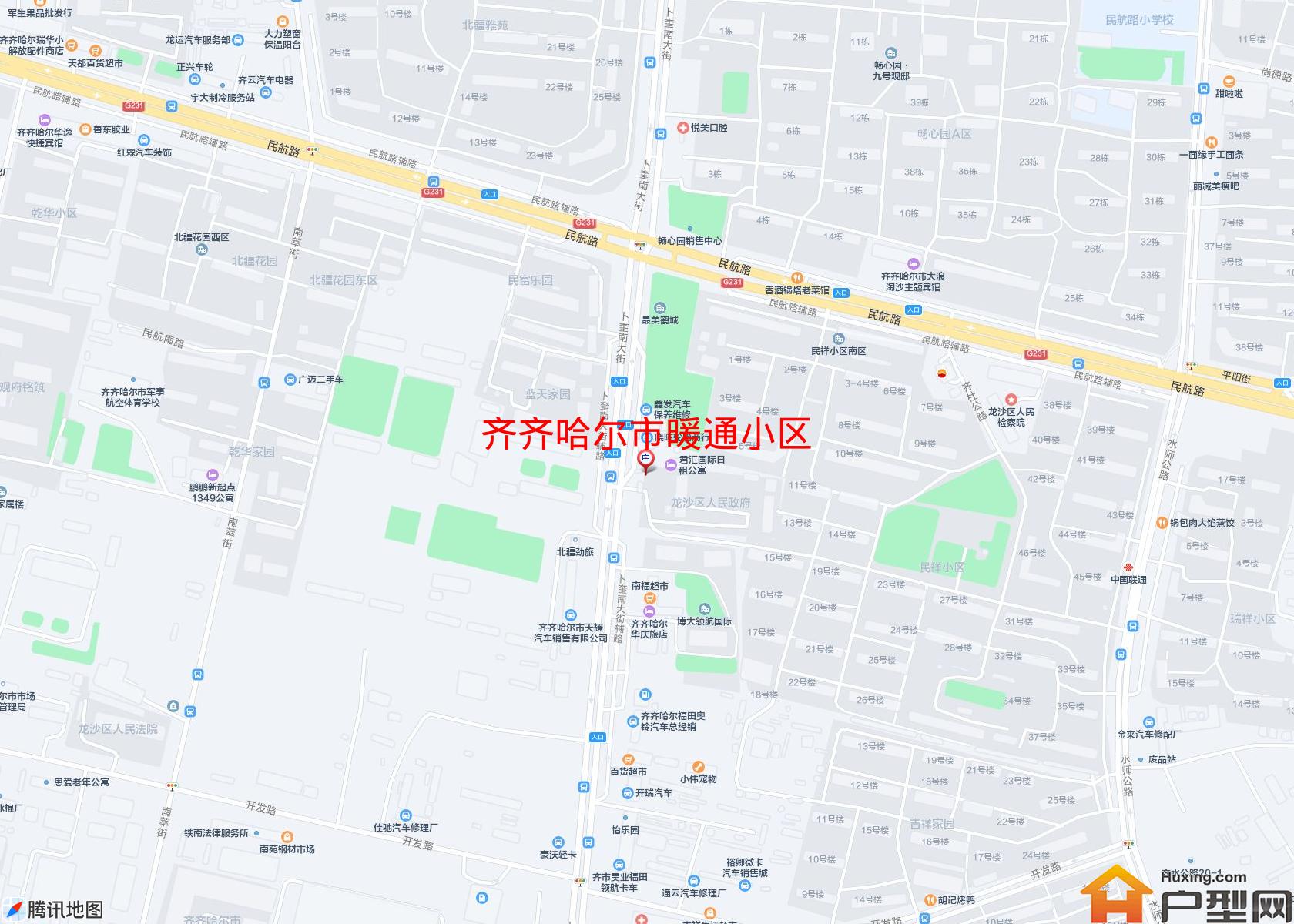 暖通小区小区 - 户型网