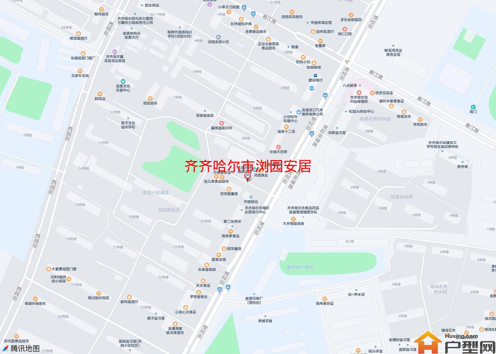 浏园安居小区 - 户型网
