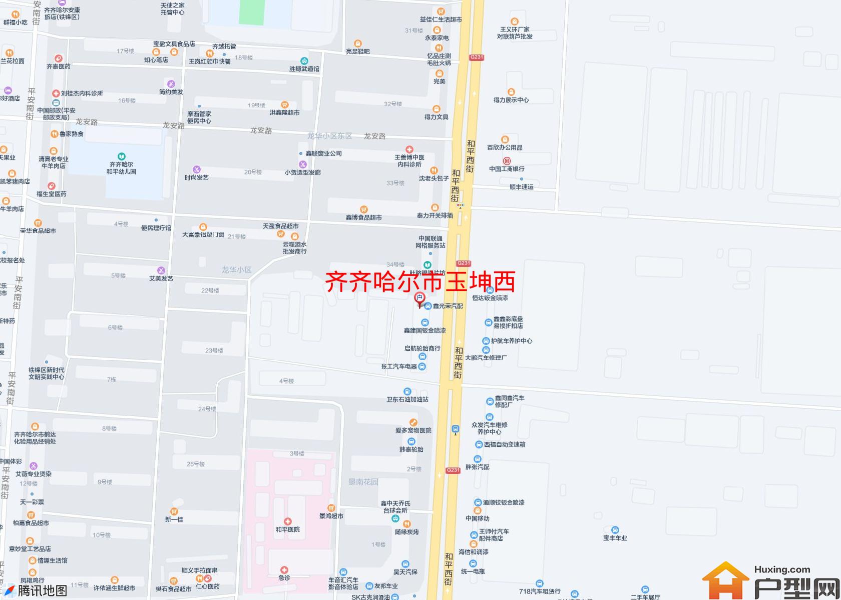 玉坤西小区 - 户型网