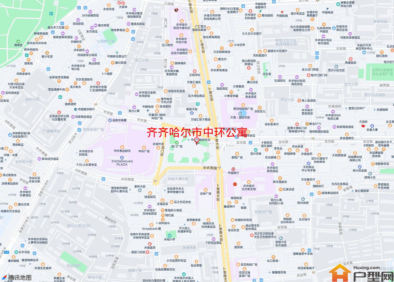 中环公寓小区 - 户型网