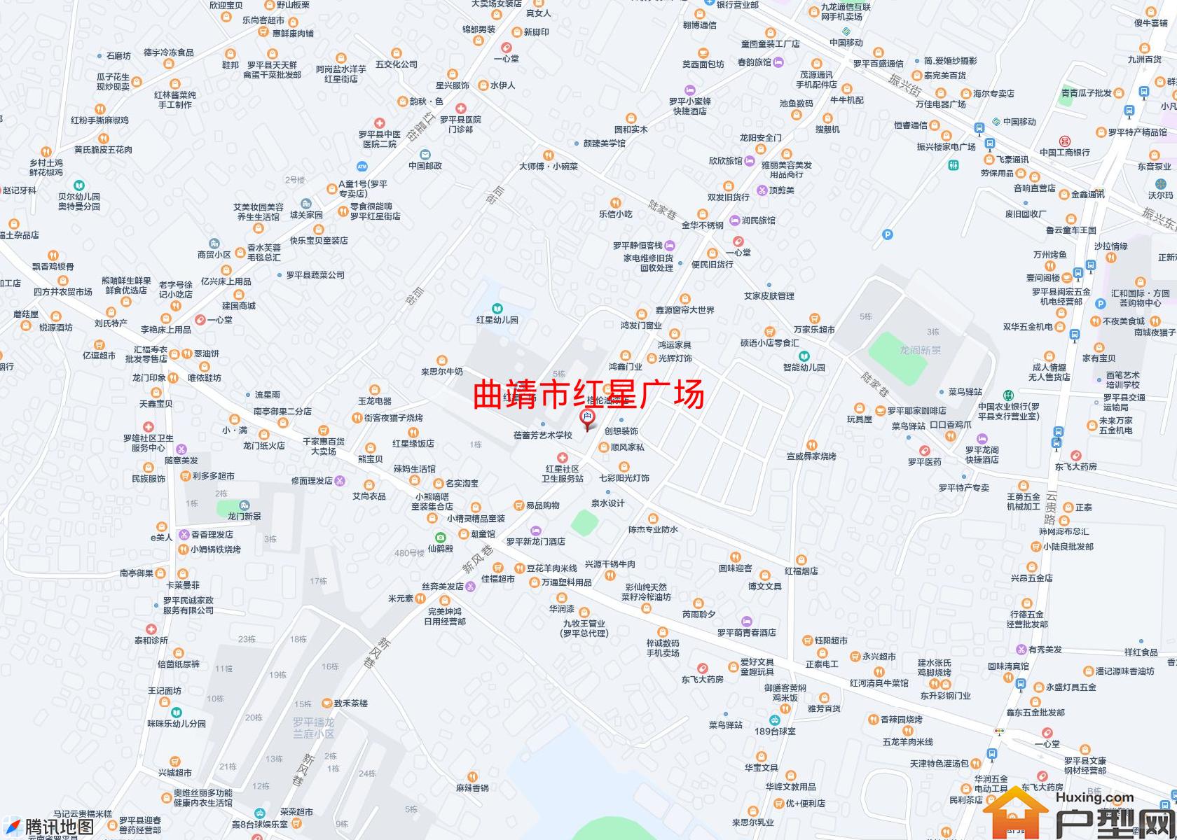 红星广场小区 - 户型网