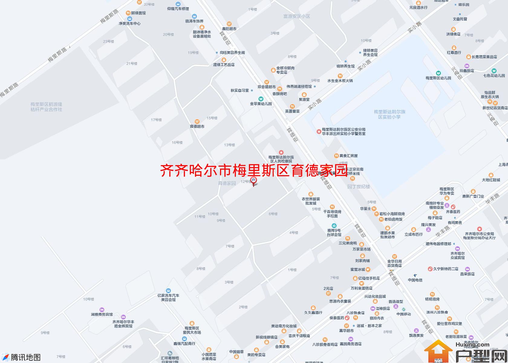梅里斯区育德家园小区 - 户型网