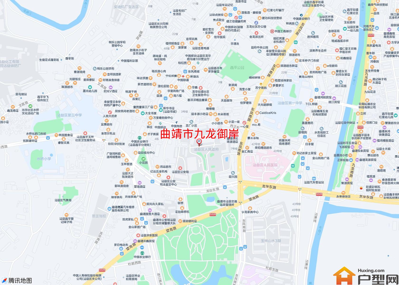 九龙御岸小区 - 户型网