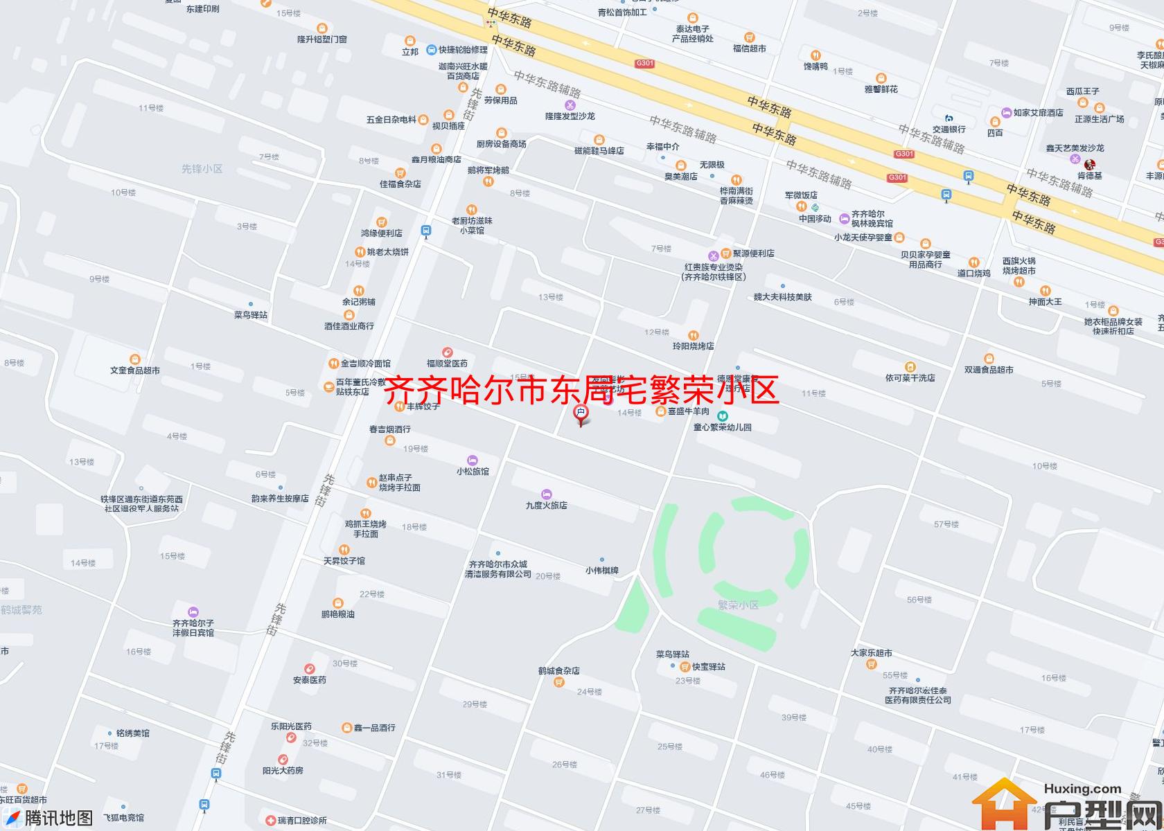 东局宅繁荣小区小区 - 户型网