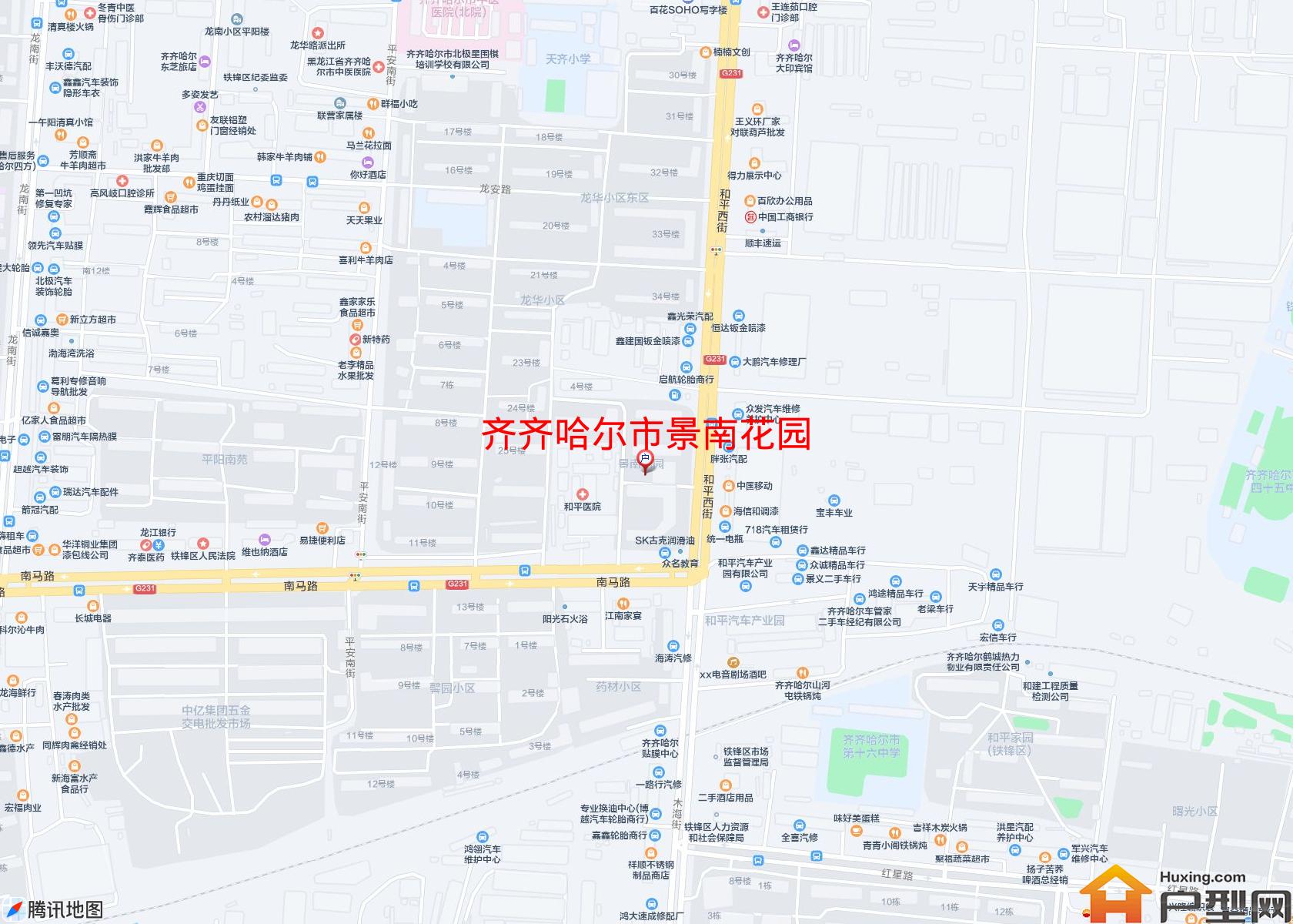 景南花园小区 - 户型网