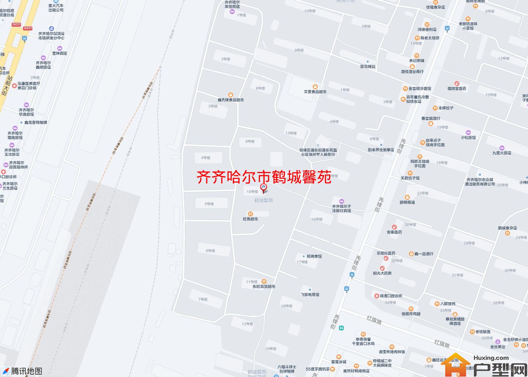 鹤城馨苑小区 - 户型网