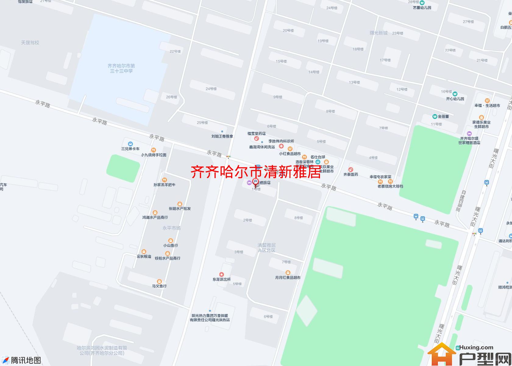 清新雅居小区 - 户型网